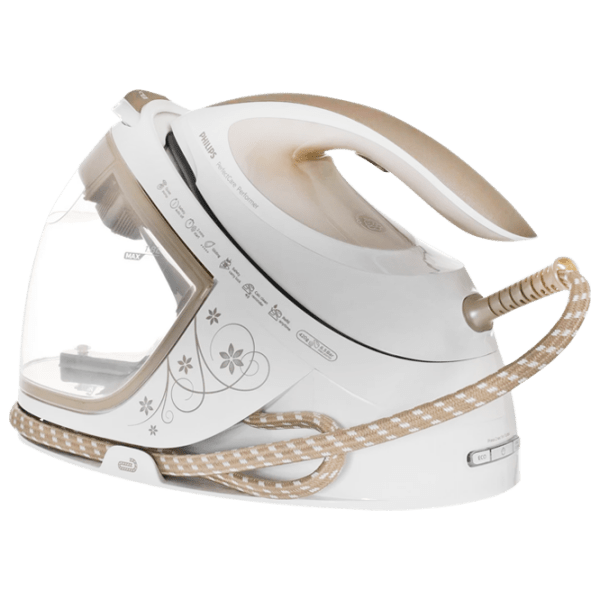 Fier de călcat Philips GC8750/60 Beige 2600 W, 120 g/min, 1.8 l, Metal photo 1