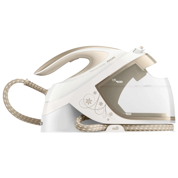 Fier de călcat Philips GC8750/60 Beige 2600 W, 120 g/min, 1.8 l, Metal photo 2