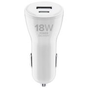 Încărcător auto Cellularline CBRIPHUSB2PD30W (30 W) White  / White