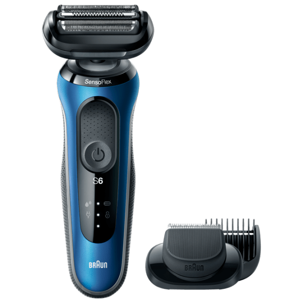 Бритва электрическая Braun Series 6 60-B1500s Синий  photo 1
