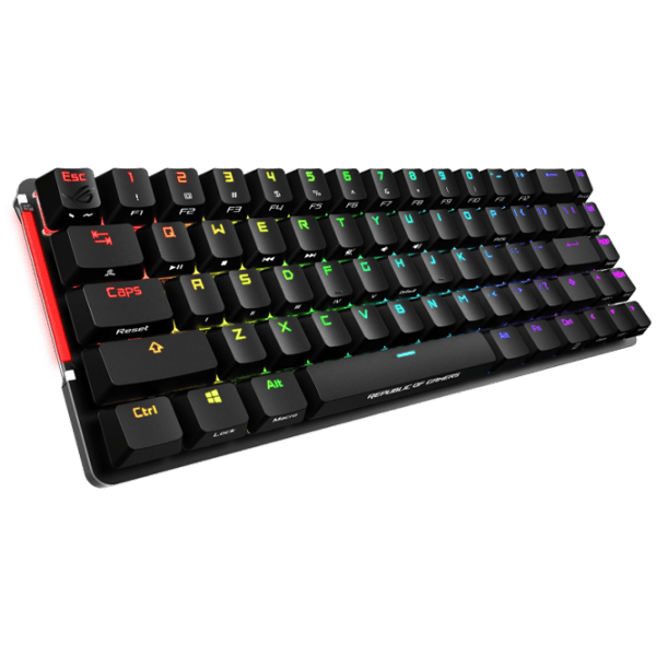 Tastatură Asus ROG Falchion Black Gaming, Fără fir photo 2