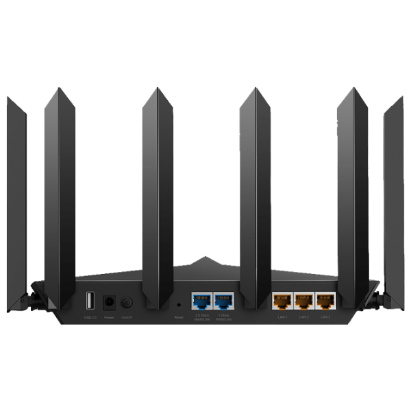 Wi-Fi Router TP-Link Archer AX90 Black Versiune Wi-Fi: 802.11 ax photo 3