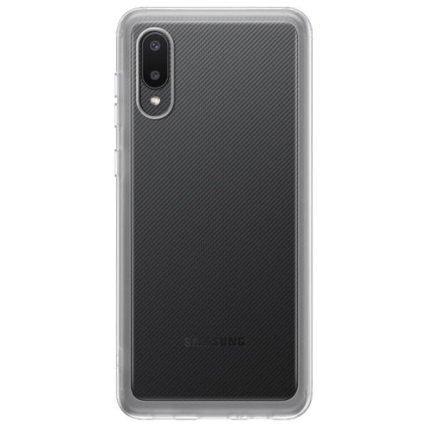 Husă pentru smartphone Samsung Galaxy A02 (EF-QA022TTEGRU) Transparent Samsung, TPU, Back photo 1