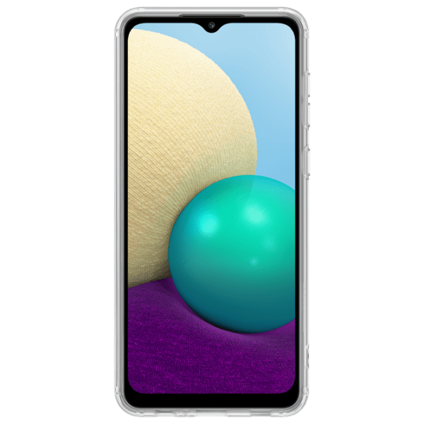 Husă pentru smartphone Samsung Galaxy A02 (EF-QA022TTEGRU) Transparent Samsung, TPU, Back photo 2