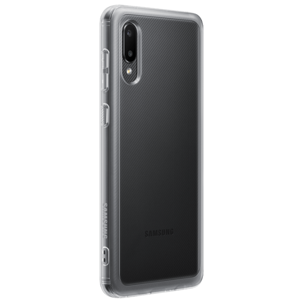 Husă pentru smartphone Samsung Galaxy A02 (EF-QA022TTEGRU) Transparent Samsung, TPU, Back photo 4