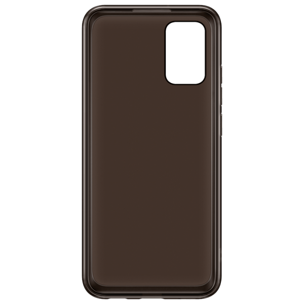 Husă Samsung Galaxy A02s Orig, Soft Clear, Black  photo 5
