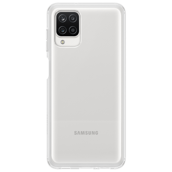 Чехол для смартфона Samsung Galaxy A12 (EF-QA125TTEGRU) Прозрачный Samsung, TPU, Back photo 1