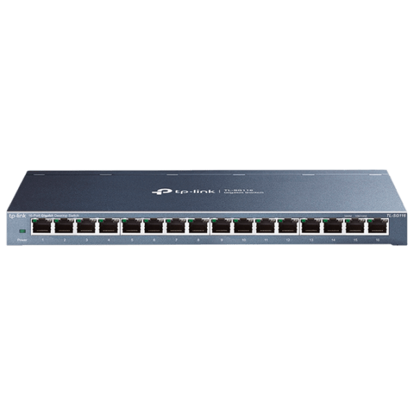 Switch TP-Link TL-SG116 Gray 32 Gbit/ s photo 1