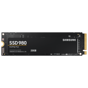 SSD Samsung 980 M.2 250 GB Viteza de citire: 2900 MB/ s,
Viteza de inscriere: 1300 MB/ s