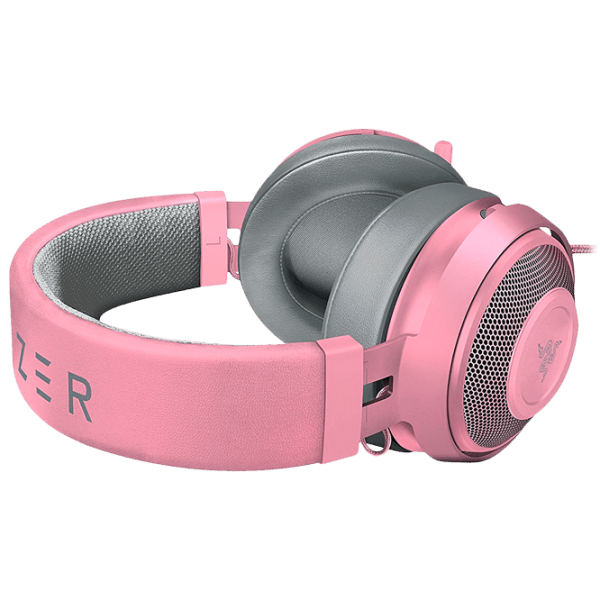 Căști Razer Kraken Quartz Pink Cu fir/ Gaming/ Over the ear photo 4