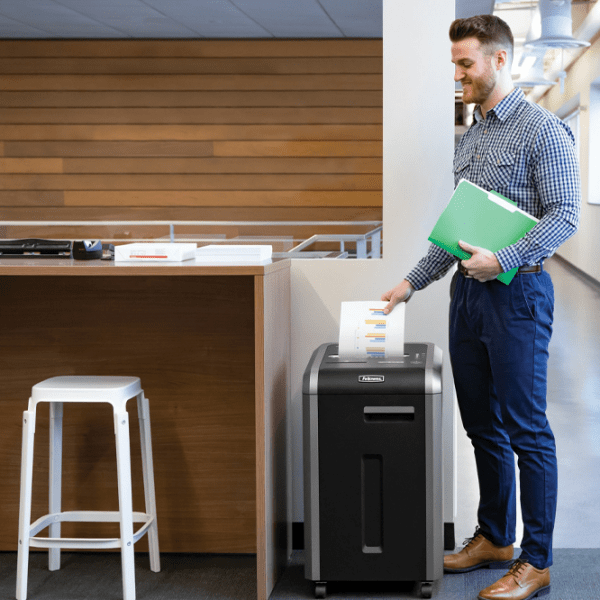 Shredder Fellowes Powershred 225Ci Black  photo 4