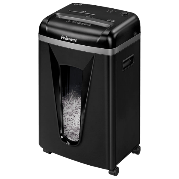 Шредер Fellowes Powershred 450M Черный  photo 1