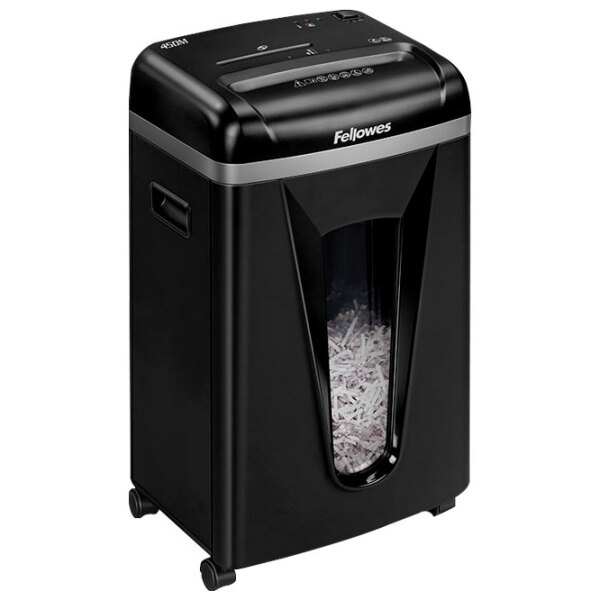 Шредер Fellowes Powershred 450M Черный  photo 3