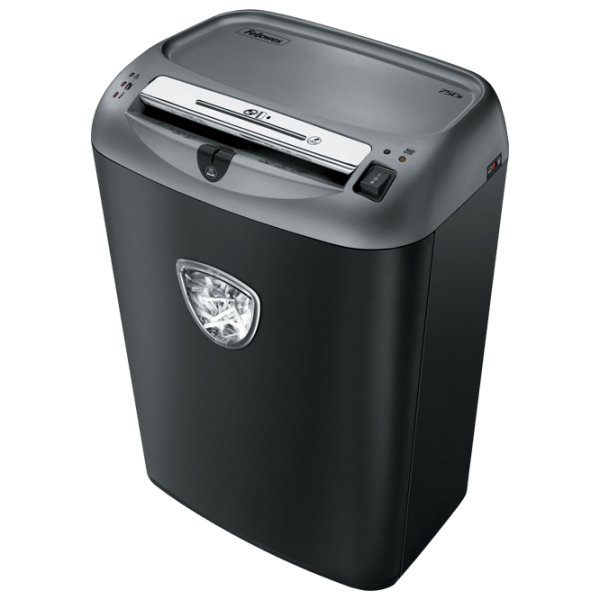 Shredder Fellowes PowerShred 75CS Black  photo 1