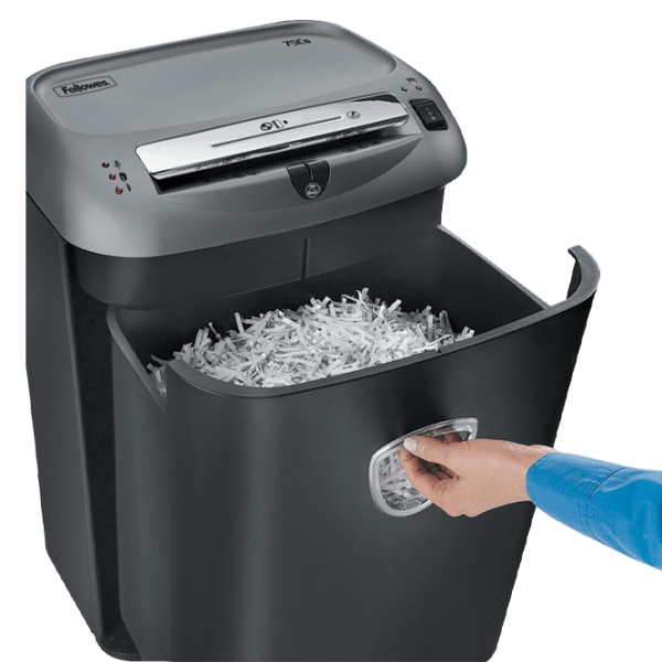 Shredder Fellowes PowerShred 75CS Black  photo 4