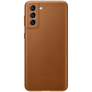 Чехол для смартфона Samsung Galaxy S21+ (EF-VG996LAEGRU) Коричневый Samsung, Кожа, Back