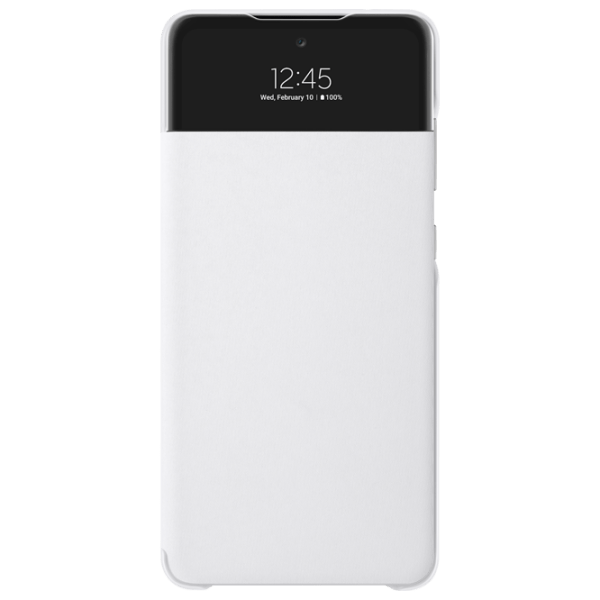 Husă pentru smartphone Samsung Galaxy A72 (EF-EA725PWEGRU) White Samsung, PC, Flip Cover View photo 2