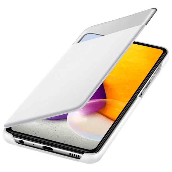 Husă pentru smartphone Samsung Galaxy A72 (EF-EA725PWEGRU) White Samsung, PC, Flip Cover View photo 3