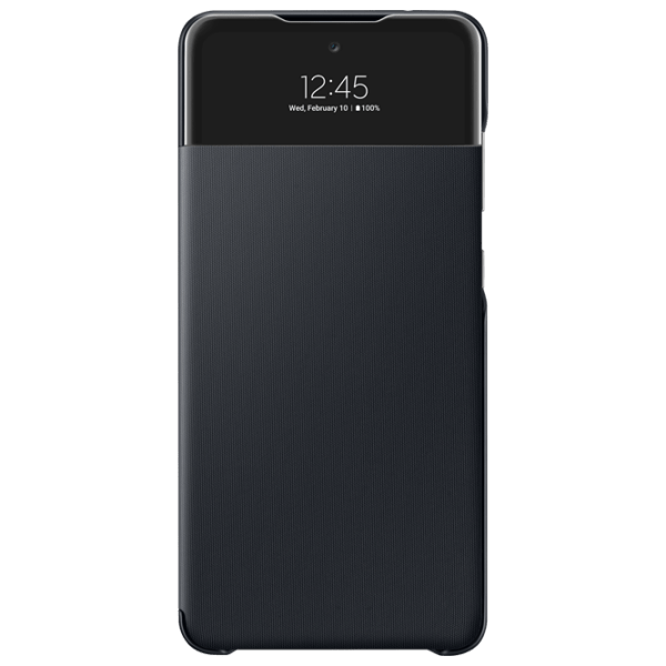 Husă pentru smartphone Samsung Galaxy A72 (EF-EA725PBEGRU) Black Samsung, PC, Flip Cover View photo 2