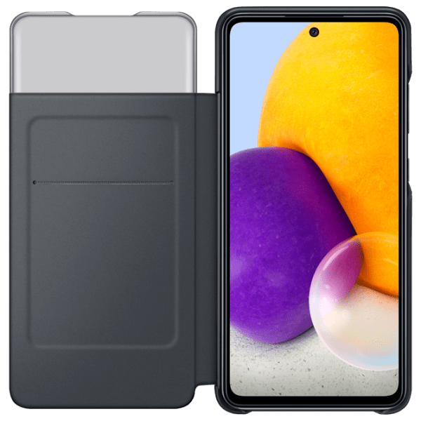 Husă pentru smartphone Samsung Galaxy A72 (EF-EA725PBEGRU) Black Samsung, PC, Flip Cover View photo 4