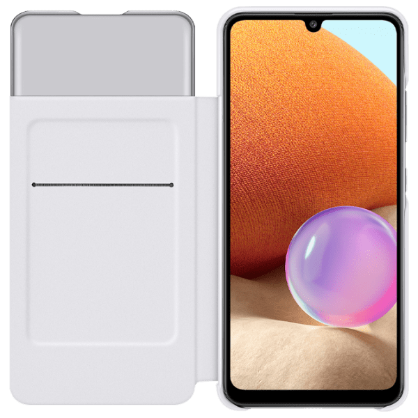 Husă pentru smartphone Samsung Galaxy A32 (EF-EA325PWEGRU) White Samsung, PC, Flip Cover View photo 3