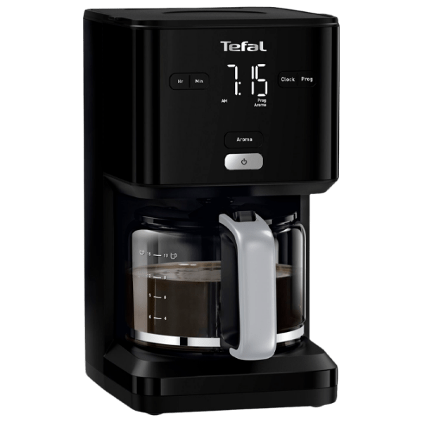Кофеварка Tefal CM600810 Черный 1000 Вт, 1.25 л,  photo 1
