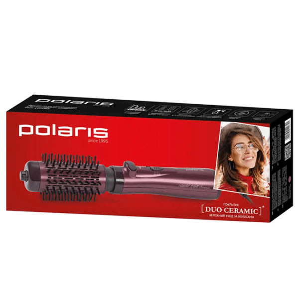Фен-щетка Polaris PHS 1020RK Пурпурный  photo 5