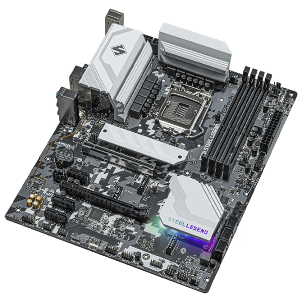 Материнская плата ASRock H570 STEEL LEGEND ATX  photo 2