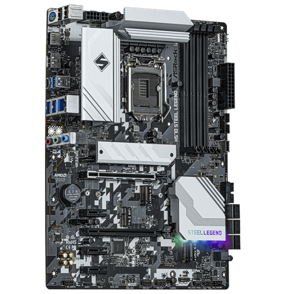 Материнская плата ASRock H570 STEEL LEGEND ATX  photo 3