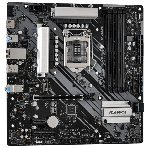 Материнская плата ASRock Z590M PHANTOM GAMING 4 mATX  photo 3