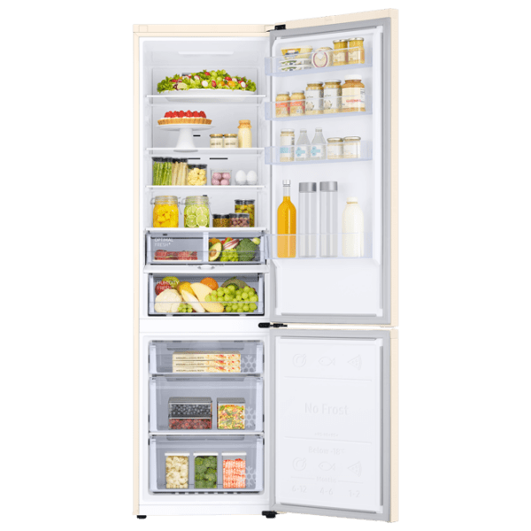 Frigider Samsung RB38T603FEL/ UA Beige 273l/ No Frost, 112l/ No Frost, A+ photo 7