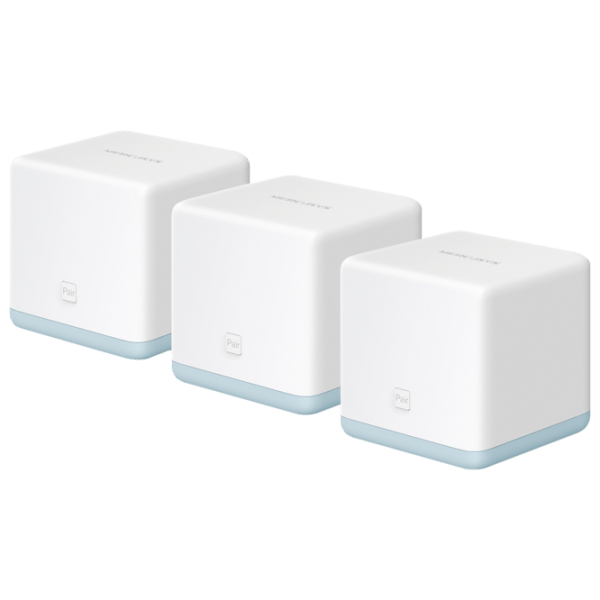 Mesh Wi-Fi Mercusys Halo S12 (3 buc.) White  photo 1