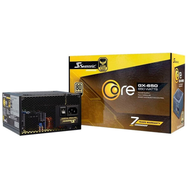 Блок питания Seasonic Core GX-650 650 Вт Черный  photo 4