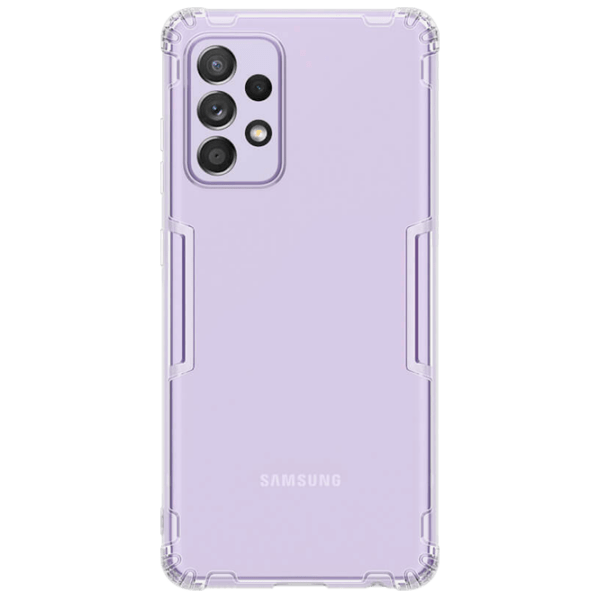 Чехол для смартфона Samsung Galaxy A52 (Nature) Прозрачный Белый Nillkin, TPU, Back photo 1