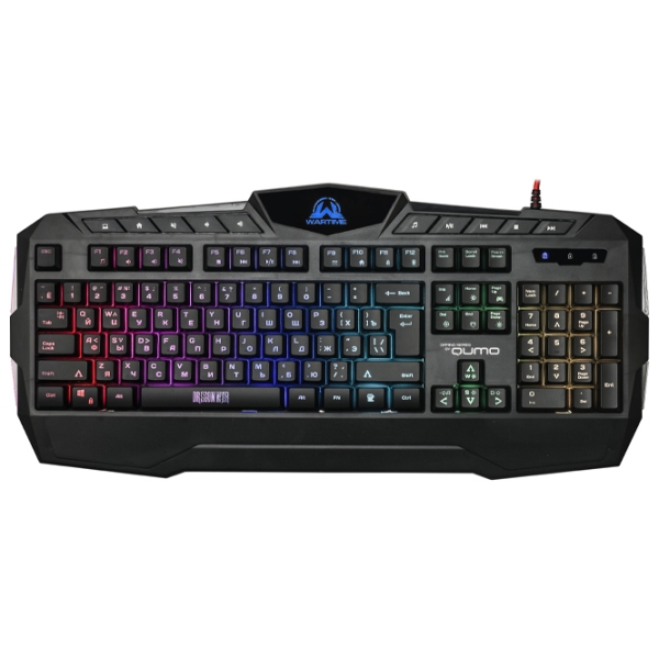 Tastatură Qumo Wartime Black Gaming, Cu fir photo 3