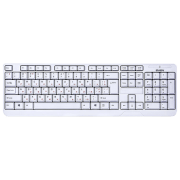 Клавиатура Sven KB-C2200W Белый Для дома и офиса, Проводная