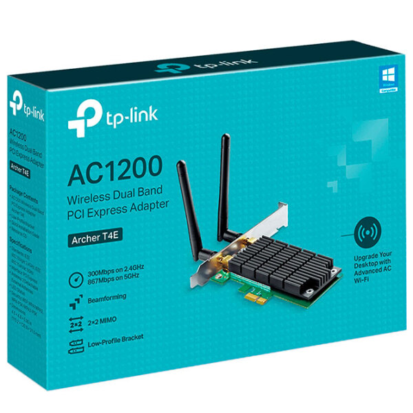 Adaptor de rețea TP-Link Archer T4E Black  photo 3
