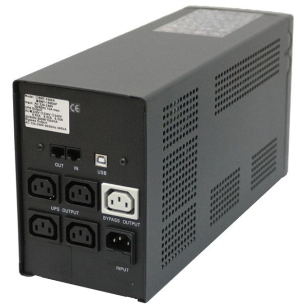 UPS PowerCom BNT-1000AP (600 / 1000VA) Black  photo 2