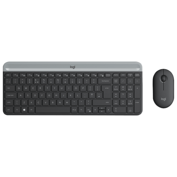 Клавиатура Logitech MK470 Графит Для дома и офиса, Беспроводные photo 1