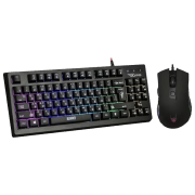Tastatură Qumo Pandemonium Black Gaming, Cu fir