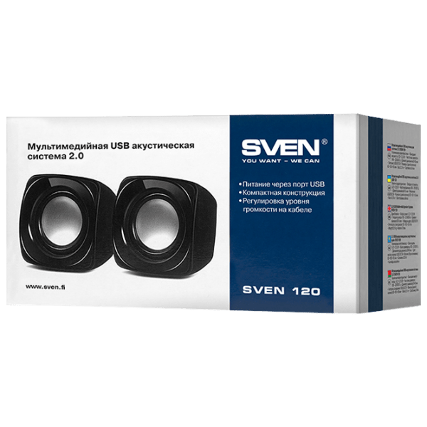 Аудиосистема Sven 120 Черный  photo 4