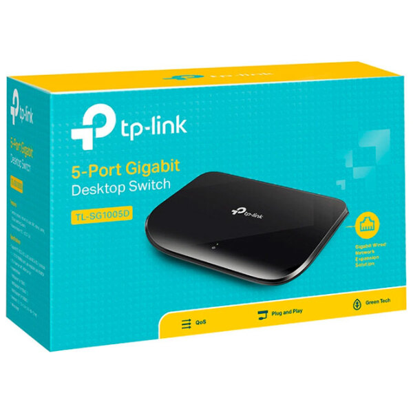 Switch TP-Link TL-SG1005D Black  photo 5