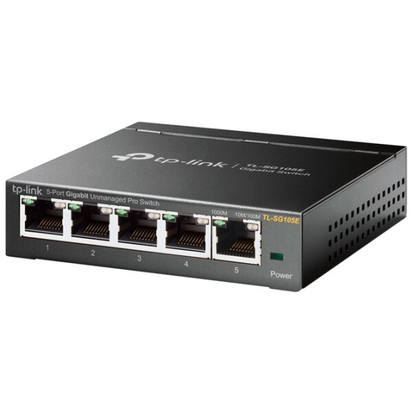 Switch TP-Link TL-SG105E Black  photo 2