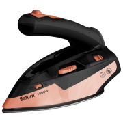 Fier de călcat Saturn ST-CC0201 Black 1000 W, 10 g/ min, 0.6 l, Acoperire antiaderentă
