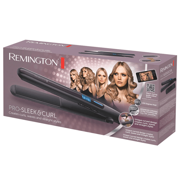 Placă de îndreptat părul Remington S6505 Black De ondulat / Ceramică / 230 °C photo 2