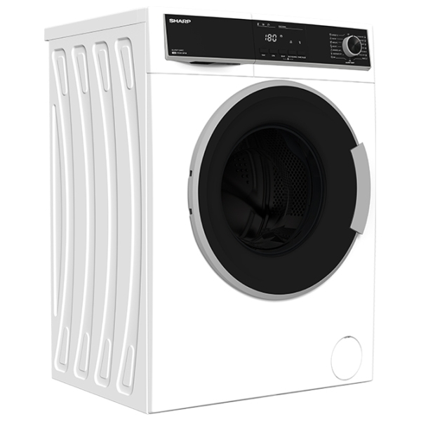 Mașină de spălat SHARP ES-HFB712AWC-EE White 7 kg, 1200 rpm, C photo 3