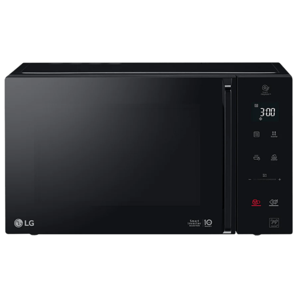 Cuptor cu microunde LG MW25R95FIS Black Solo, 25 l, 1000 W photo 1