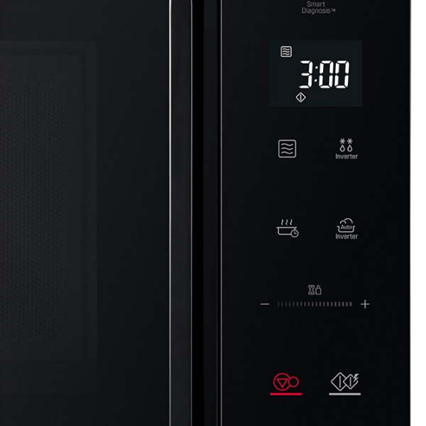 Cuptor cu microunde LG MW25R95FIS Black Solo, 25 l, 1000 W photo 5