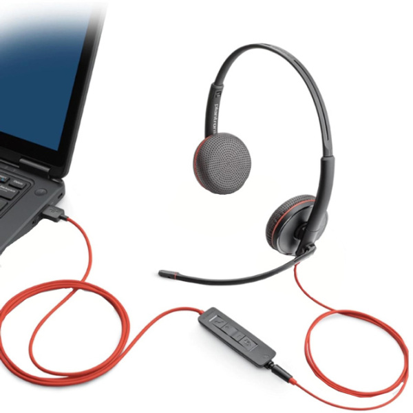 Căști Plantronics Blackwire C3220 Black Cu fir / Personal / In ear photo 4