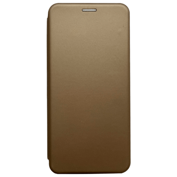 Husă pentru smartphone Samsung Galaxy A02s (Flip Cover) Gold EVO, Piele, Book Cover photo 1